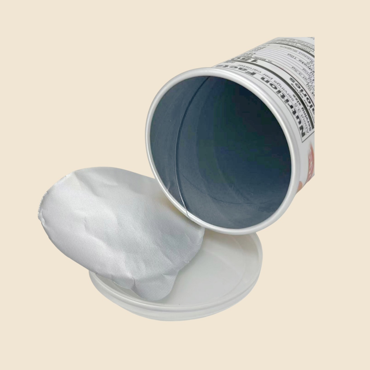 Paper can for snack