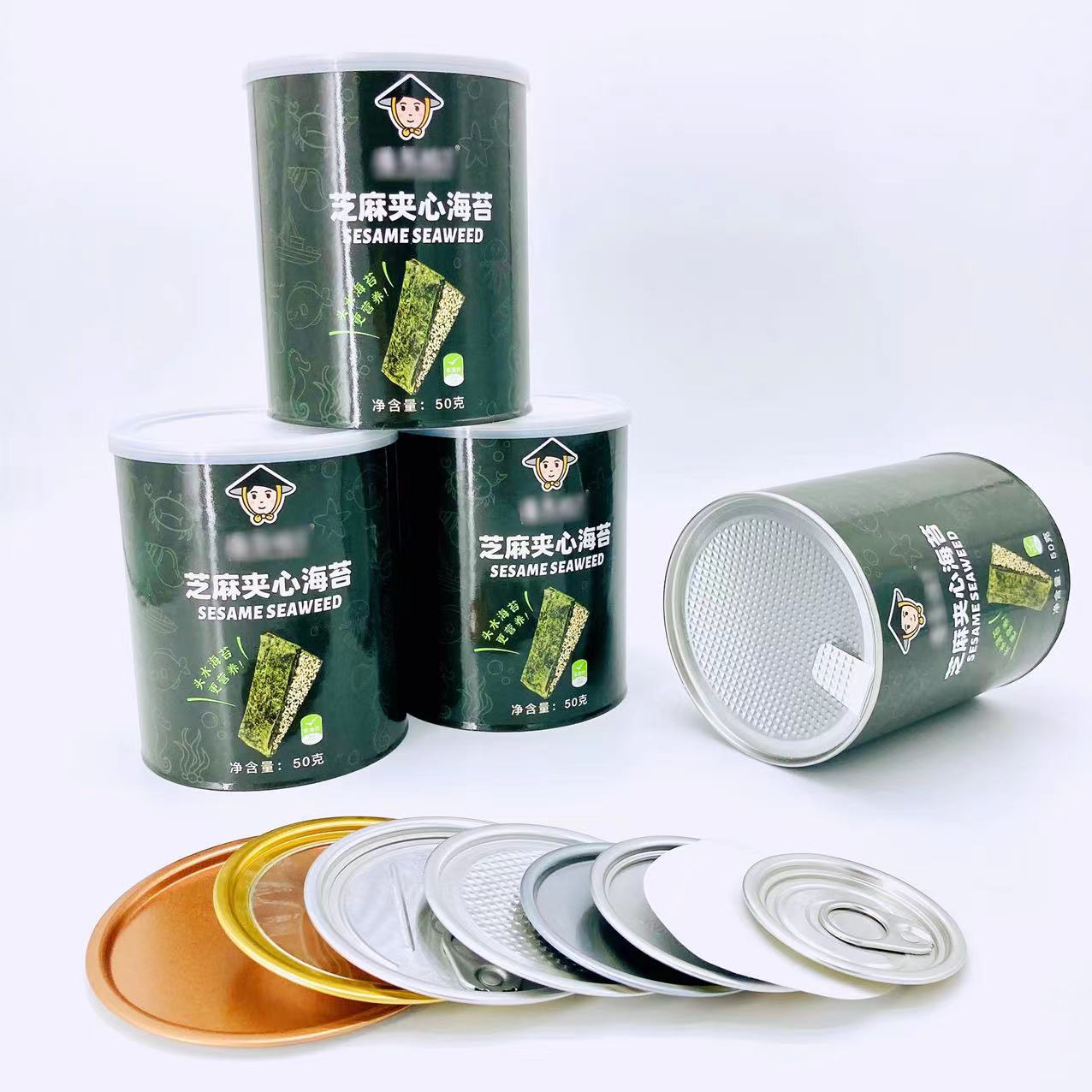 Hank Paper Can for Chips or Snacks