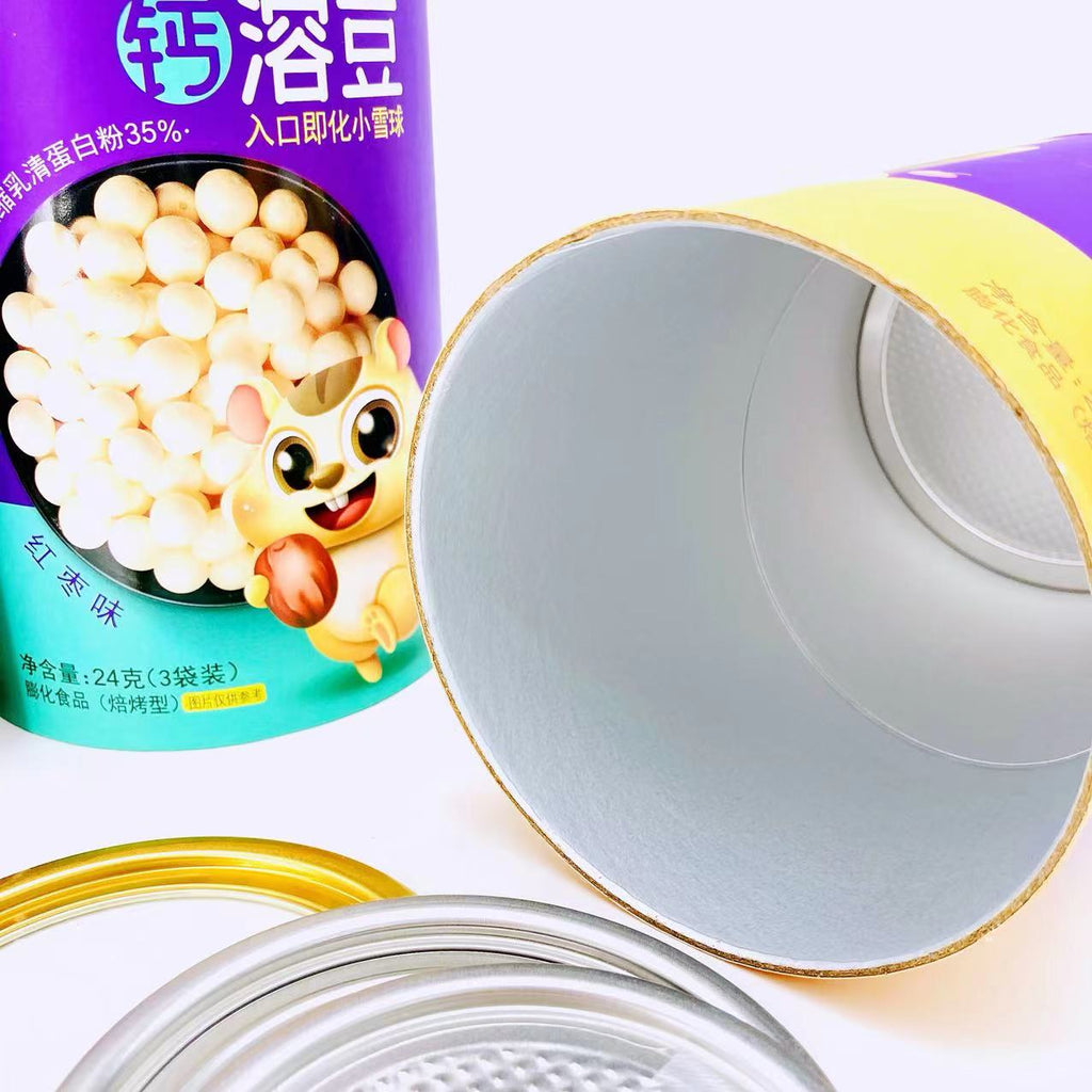 Hank Paper Can for Chips or Snacks