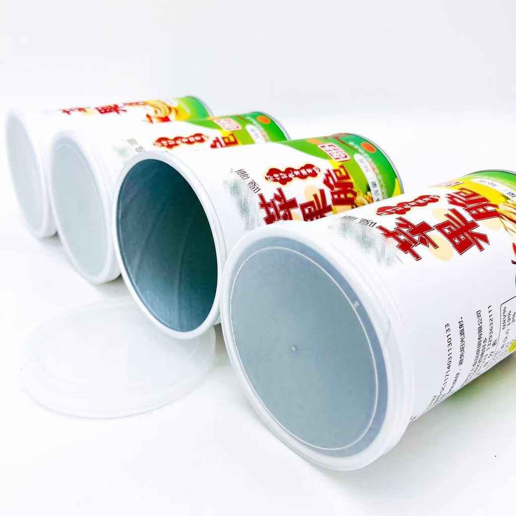 Hank Paper Can for Chips or Snacks