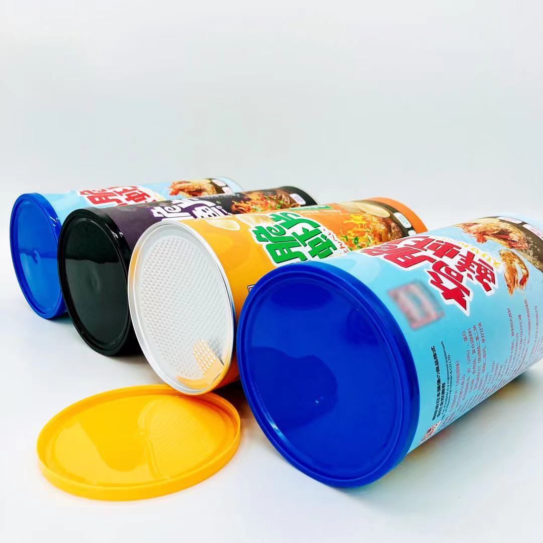 Snack Food Paper Can