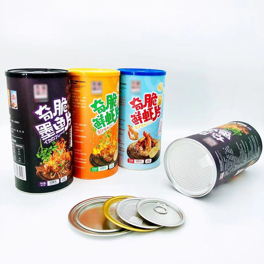 Snack Food Paper Can