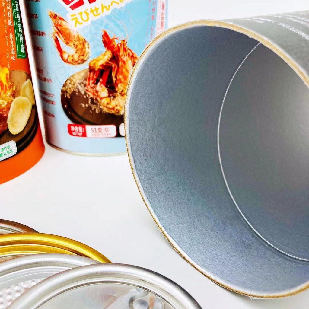 Snack Food Paper Can
